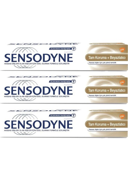 Diş Macunu 50 ml 3 Adet