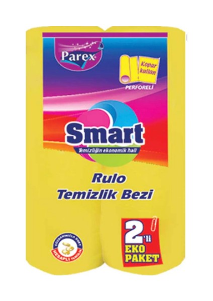 Smart Rulo Temizlik Bezi 2'li