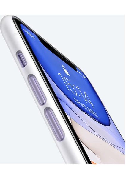 Apple iPhone 11 Pro Uyumlu Wing Serisi Ultra ince Kalıplı Silikon Kılıf + Cam Ekran Koruyucu