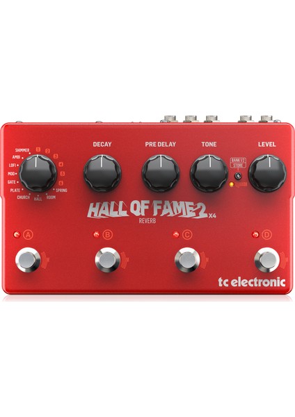 Hall Of Fame 2 X4 Reverb Pedalı