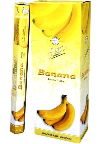 Flute Tütsü Muz Banana 120 Adet Sticks Incense