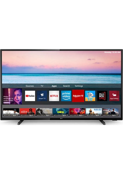 43PUS6504 43" 109 Ekran Uydu Alıcılı 4K Ultra HD Smart LED TV fiyatları