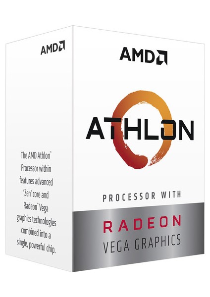 Athlon 3000G 3,5 GHz 4 MB Cache AM4 İşlemci