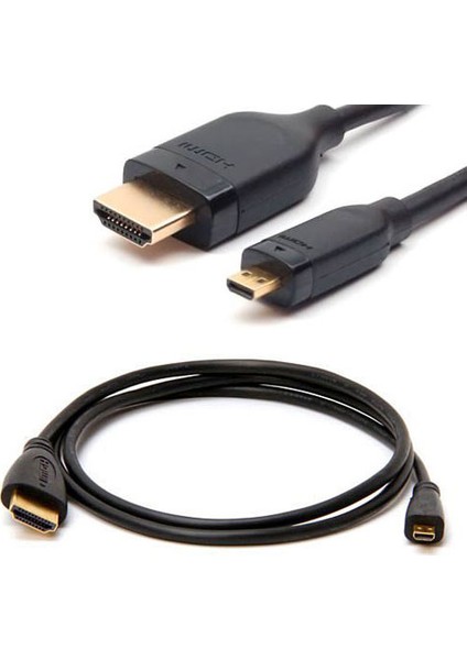 Mikro hdmı kablo micro hdmı to hdmı kablo 1,5m