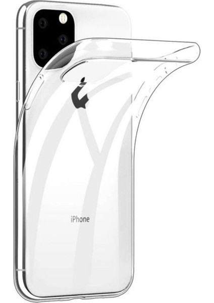 Apple iPhone 11 Pro Ultra İnce 0.2 mm Soft Silikon Kılıf Şeffaf
