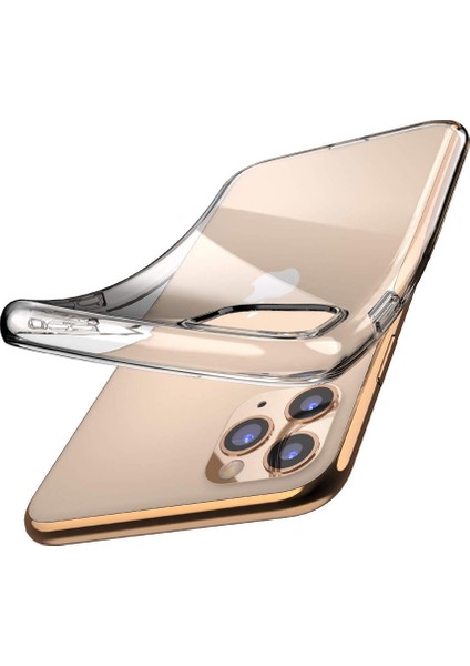 Apple iPhone 11 Pro Ultra İnce 0.2 mm Soft Silikon Kılıf Şeffaf