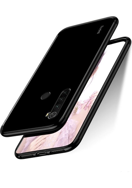 Xiaomi Redmi Note 8 Plating Series Soft Silikon Kılıf Siyah