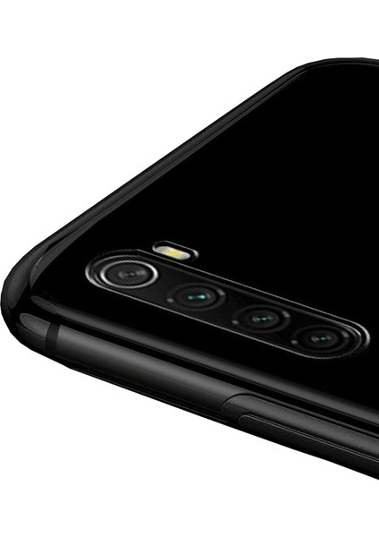 Xiaomi Redmi Note 8 Plating Series Soft Silikon Kılıf Siyah