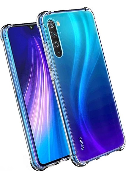 Ak-31417 Xiaomi Redmi Note 8 Anti-Drop Darbe Emici Silikon Kılıf