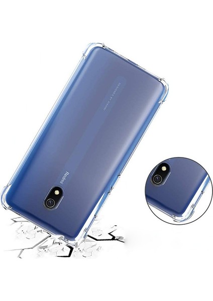 Ak-31419 Redmi 8A Anti-Drop Darbe Emici Silikon Kılıf - Şeffaf modelleri