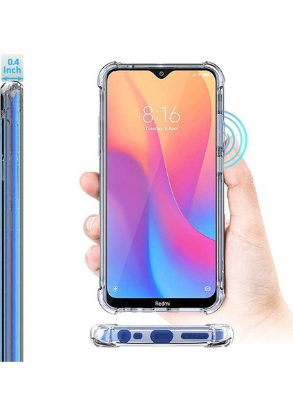 Ak-31419 Redmi 8A Anti-Drop Darbe Emici Silikon Kılıf - Şeffaf fırsatları