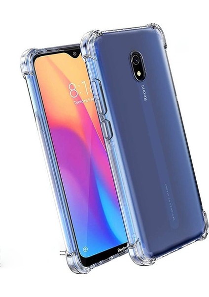 Ak-31419 Redmi 8A Anti-Drop Darbe Emici Silikon Kılıf - Şeffaf indirimleri
