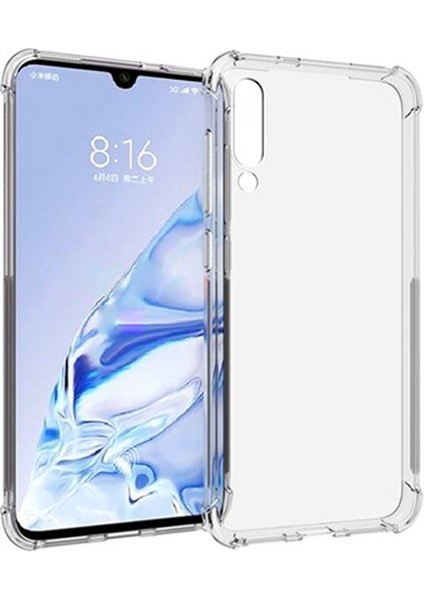 Ak-31427 Mi 9 Pro 5G Anti-Drop Darbe Emici Silikon Kılıf - Şeffaf