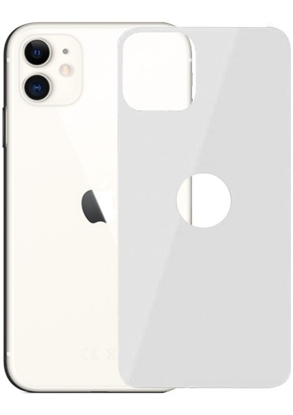 Al-31605 Apple iPhone 11 6.1" 2019 Full Arka Koruma Tempered Kırılmaz Cam