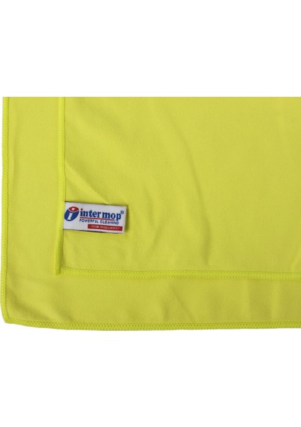 Mikrofiber Hassas Yüzey Temizleme Bezi Sarı 40x40cm