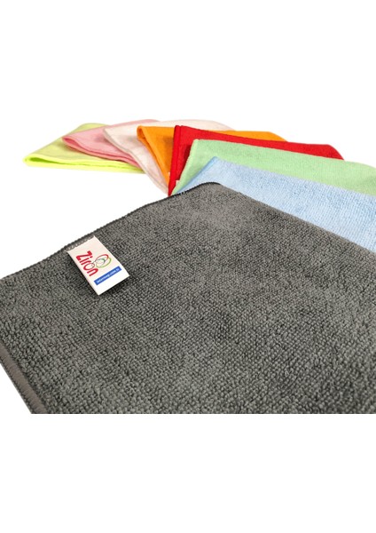 Mikrofiber Kalın Dokulu Genel Temizlik Bezi Sarı 40X40CM 10 Lu Paket
