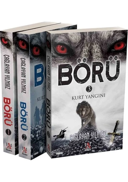 Börü: Kurt Yangını - Yeniden Dirilişin ve İntikamın Kitabı - Çağlayan Yılmaz - 3 Kitap