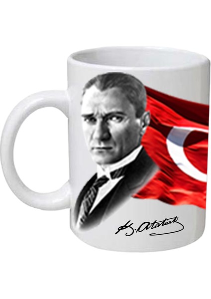 Atatürk Temalı Kupa Bardak