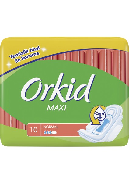 Maxi Normal 10 Adet Tekli Paket Hijyenik Ped