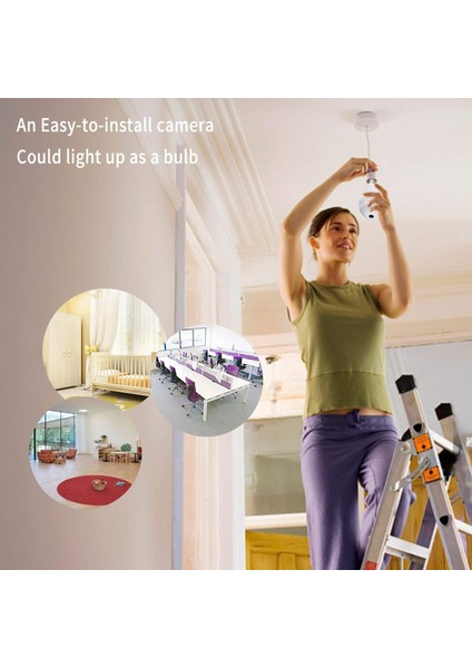 Full Hd Panoramik Wi-Fi Ip Kamera fırsatları
