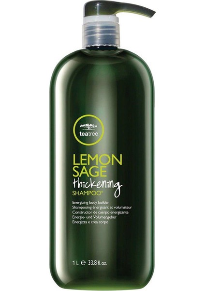 Tea Tree Lemon Sage Şampuan 1000 ml