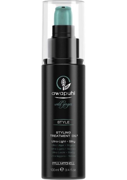 Awapuhi Styling Treatment Oil 100 ml