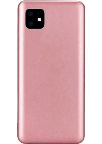 Apple iPhone 11 Premium Matte Silikon Kılıf - Pembe