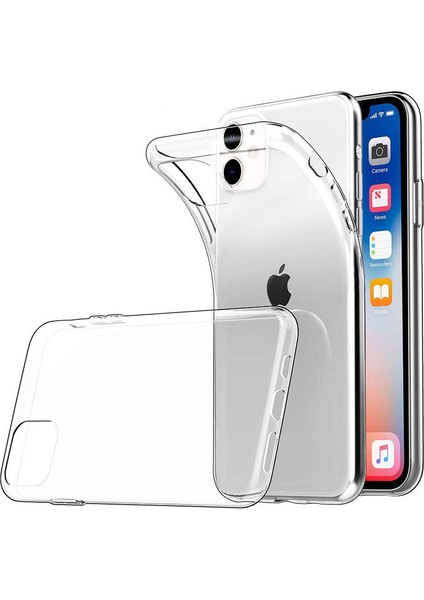 Apple iPhone 11 Ultra Ince 0.2 mm Soft Silikon Kılıf - Şeffaf fiyatları