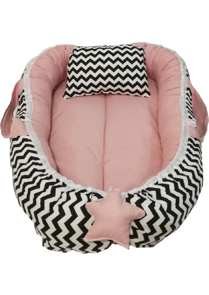 Babynest Bebek Uyku Yatağı ve Yastağı %100 Pamuk