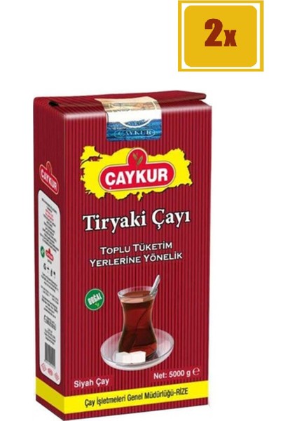 Tiryaki Çayı 5 kg 2'li Set