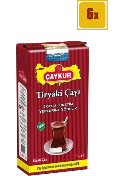 Tiryaki Çayı 2 kg 6'lı Set