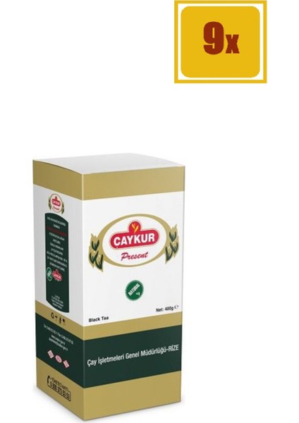 Hediyelik Çay 400 gr 9'lu Set
