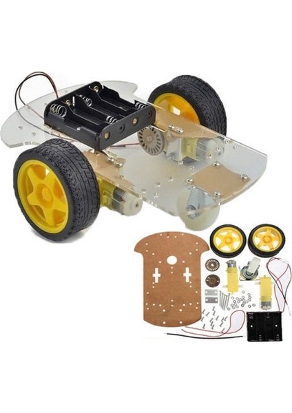 Arduino Uzaktan Kumandalı Robot Araba Kiti Hazır Kit