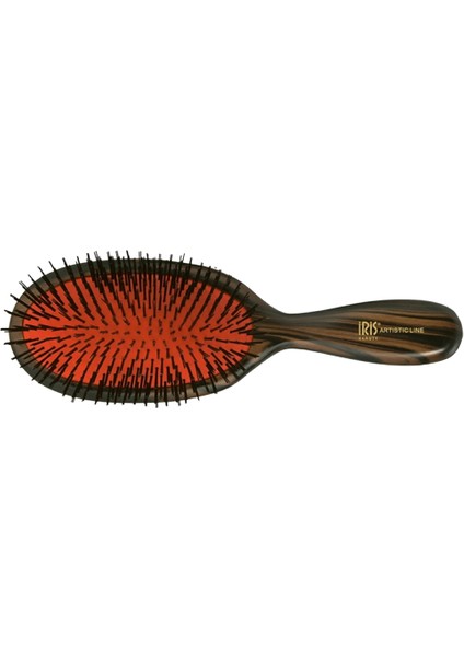 Iris Ahşap Saplı Oval Ektansiyon Saç Fırçası Yumuşak 51108