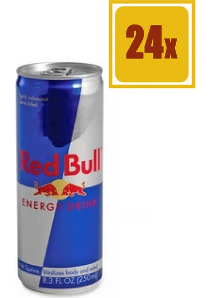 Red Bull Redbull 250 ml 24'lü Set