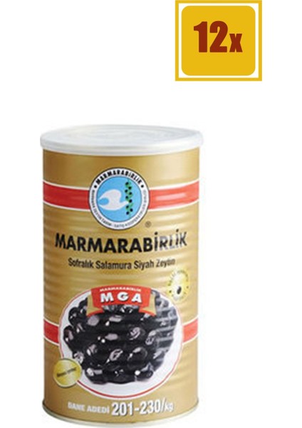 Mega Zeytin 800 gr 12'li Set