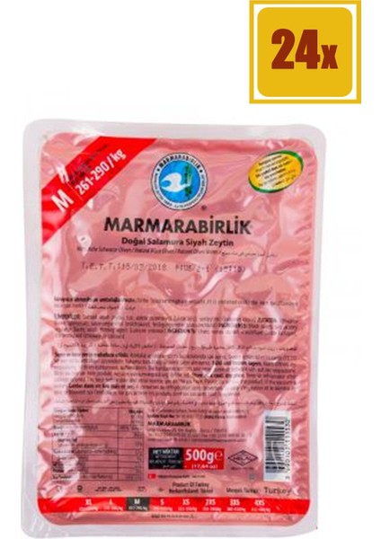 Süper Zeytin 500 gr 24'lü Set