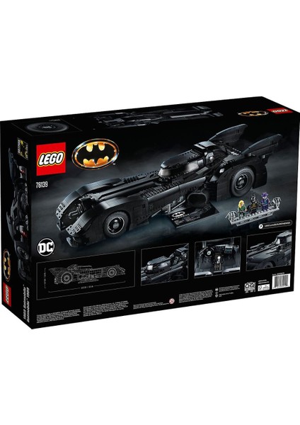 Super Heroes 76139 1989 Batmobile