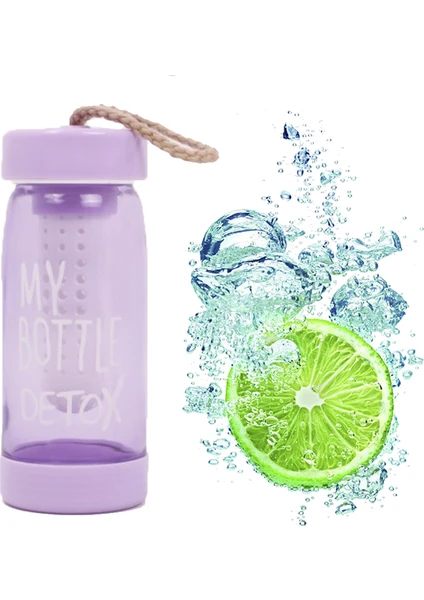 My Bottle Detox Cam Matara 400ML Şişe Sağlık Detoks Şişesi