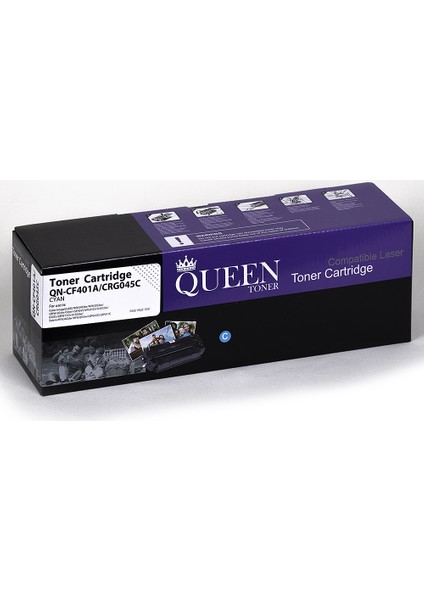 Hp 201A CF401A Muadil Toner 1300 Sayfa Mavi