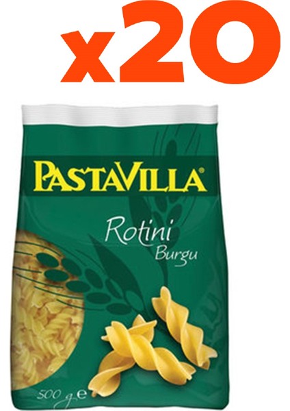 Burgu Makarna 20'li Set
