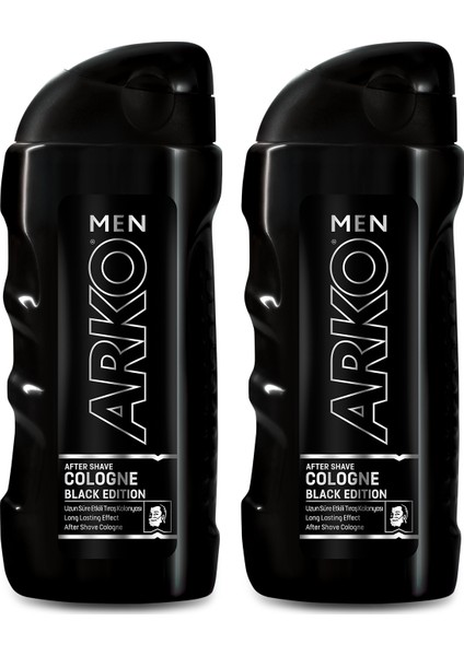 Men Black Edition Tıraş Kolonyası 2x200ml