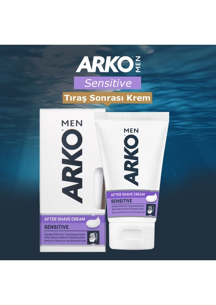Men Sensitive Tıraş Sonrası Krem 4x50ml