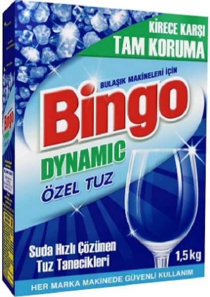 Dynamic Bulaşık Makinesi Tuz 1500 gr 12'li Set fiyatları