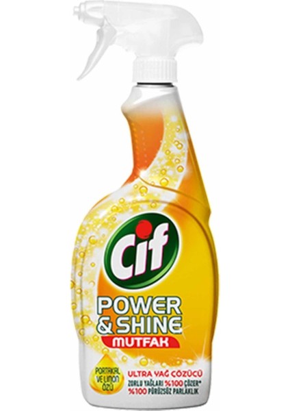 Power Shine Mutfak Sprey 750 ml 12'li Set