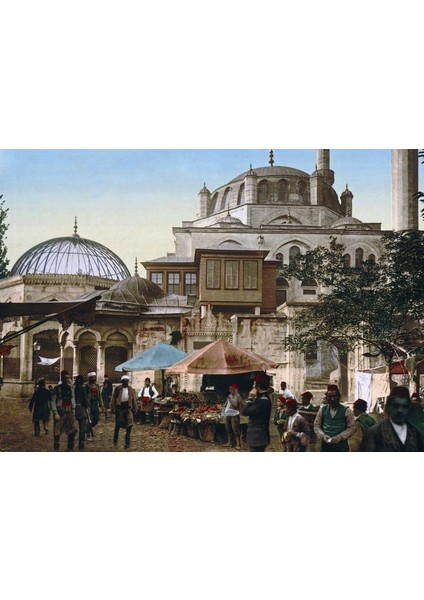 Emetullah Râbia Gülnûş Valide Sultan Camii Kanvas Tablo fiyatları