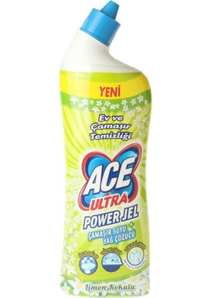Ultra Power Jel Limon Kokulu 750 ml (X12)