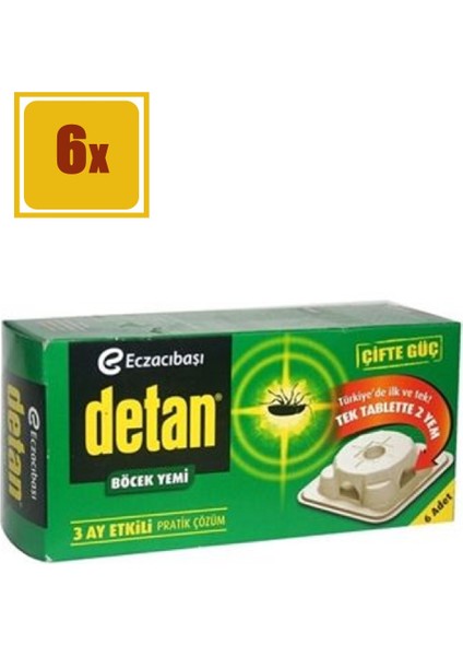 Böcek Yemi Çifte Güç 6'lı Set