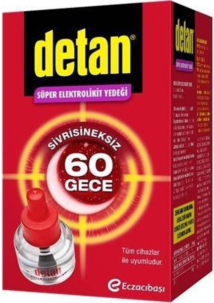 Süper Elektrolikit Yedek 60 Gece 6'lı Set