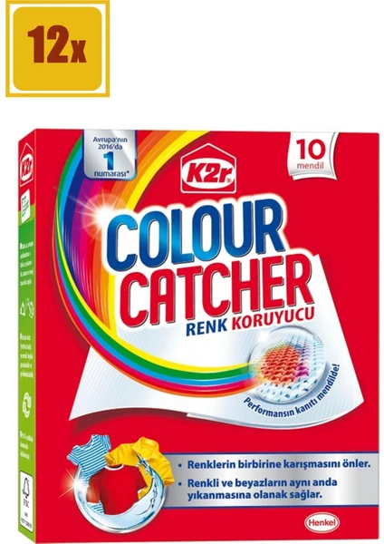 Colour Catcher Renk Koruyucu Mendil 10'lu  12'li Set